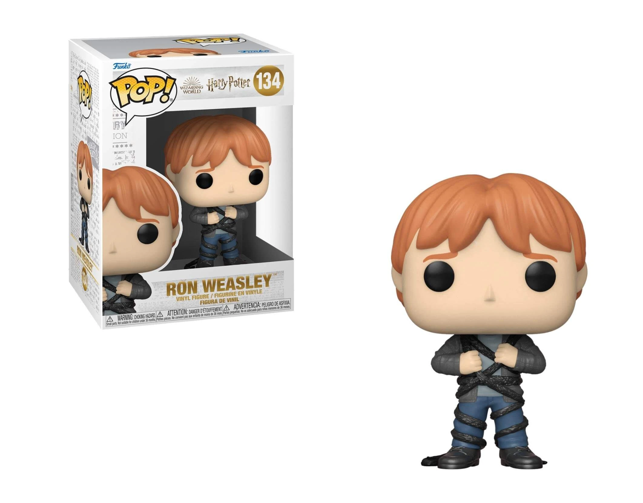 181543-0-0000-figoura-funko-pop-harry-potter-ron-in-devils-snare-134 Funko POP Harry Potter - Ron in Devil's Snare #134 - Image 1