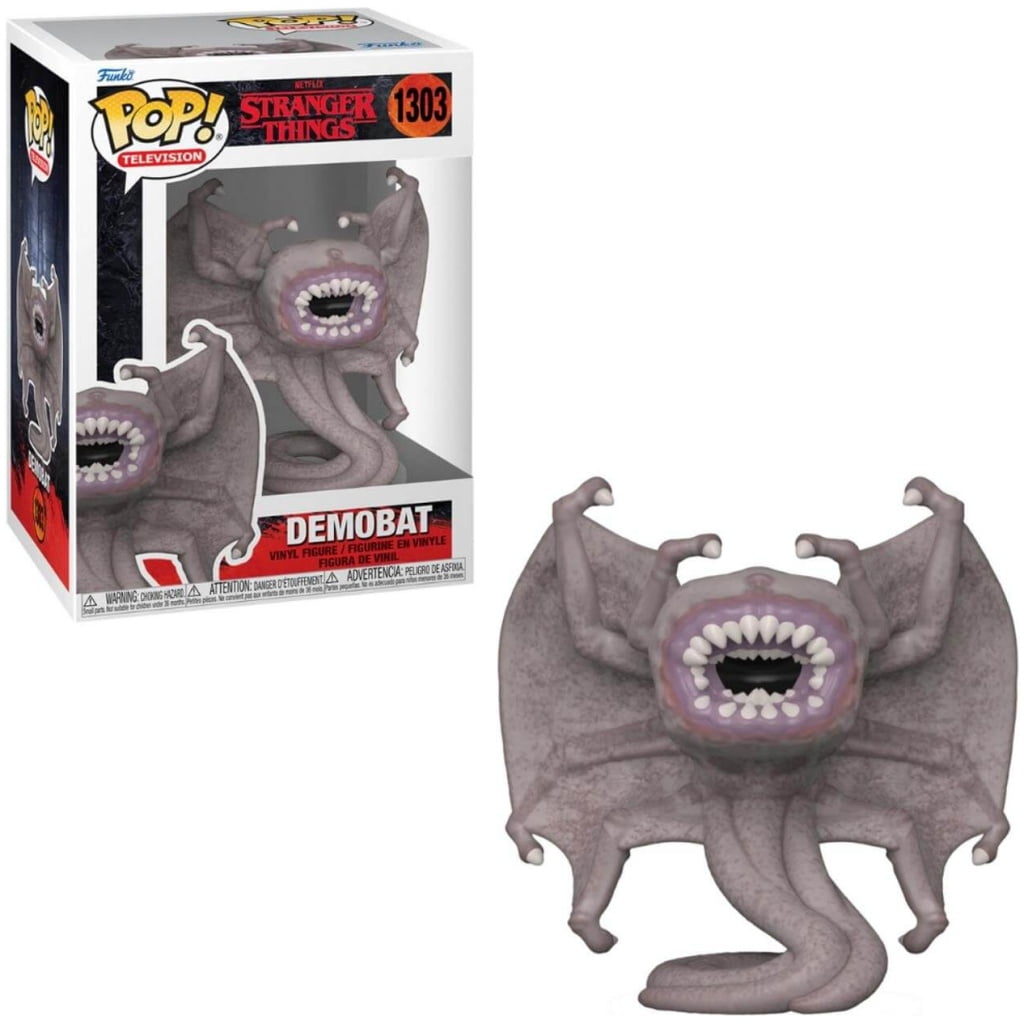    figoura funko pop stranger things demo bat  x