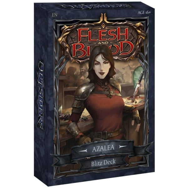    flesh blood tcg outsiders blitz deck azalea x