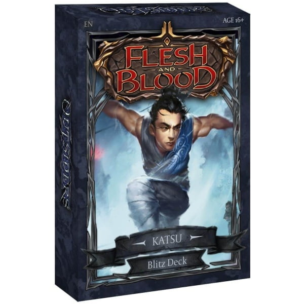    flesh blood tcg outsiders blitz deck katsu x