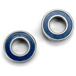 Ball bearing 6x12x4mm Blue Rubber Sealed (2)