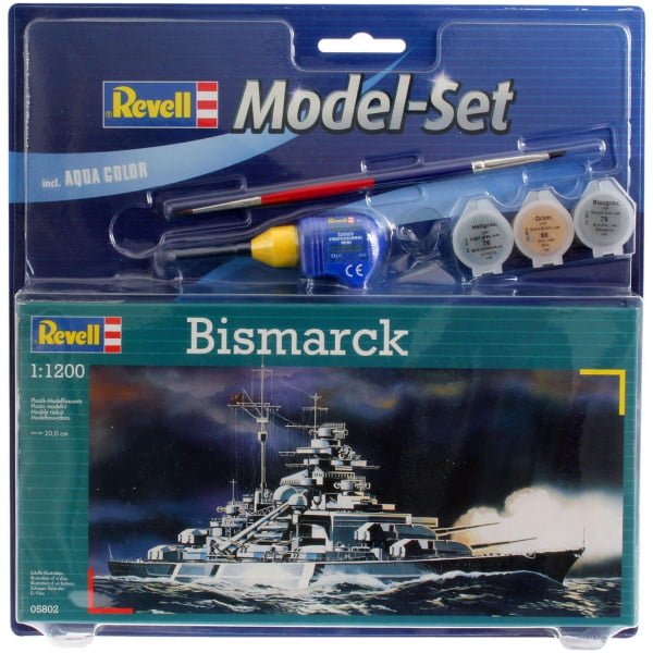  kapw modell set bismarck x