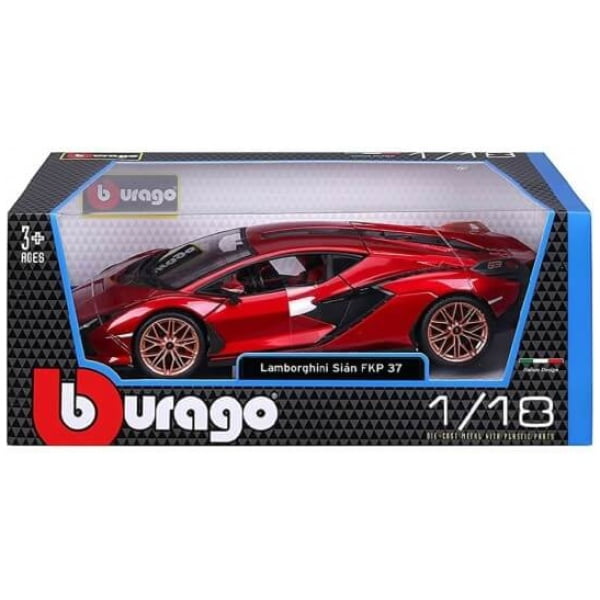 BBURAGO  PLUS LAMBORGHINI SIAN FKP  RED  RED x  x