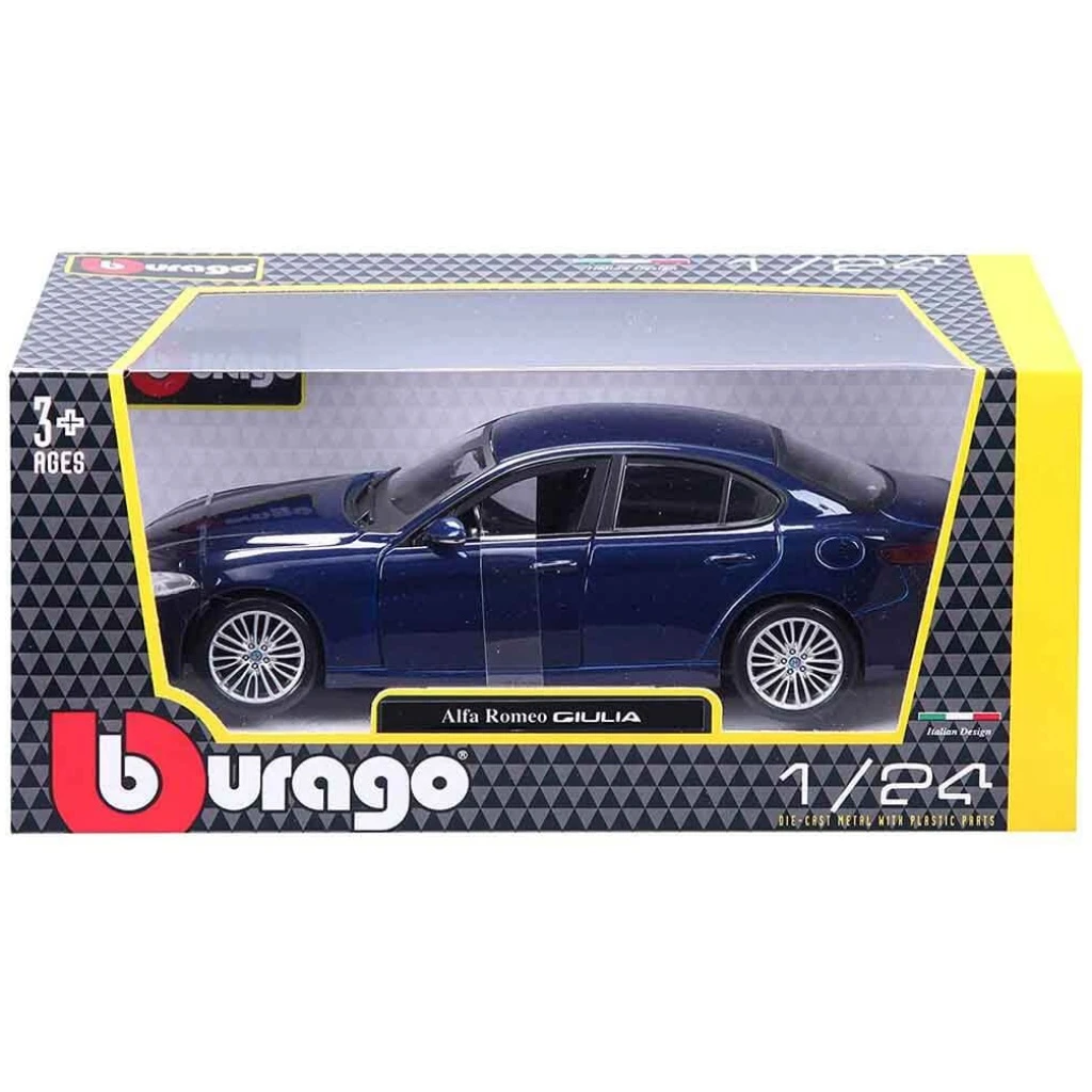 Bburago   Alfa Romeo Giulia  Die Cast Scale Model Collectible Replica Miniature Toy Car  x