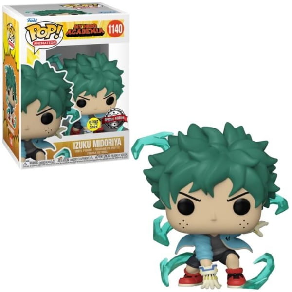 Funko POP Animation My Hero Academia Izuku Midoriya with Gloves Edition Limitee Phosphorescente  x