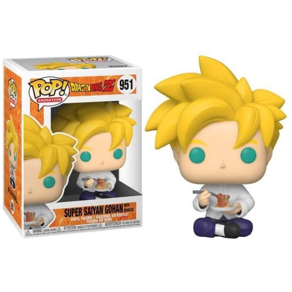 funko pop animation dragonball season  super saiyan gohan wnoodles  vinyl figure  x