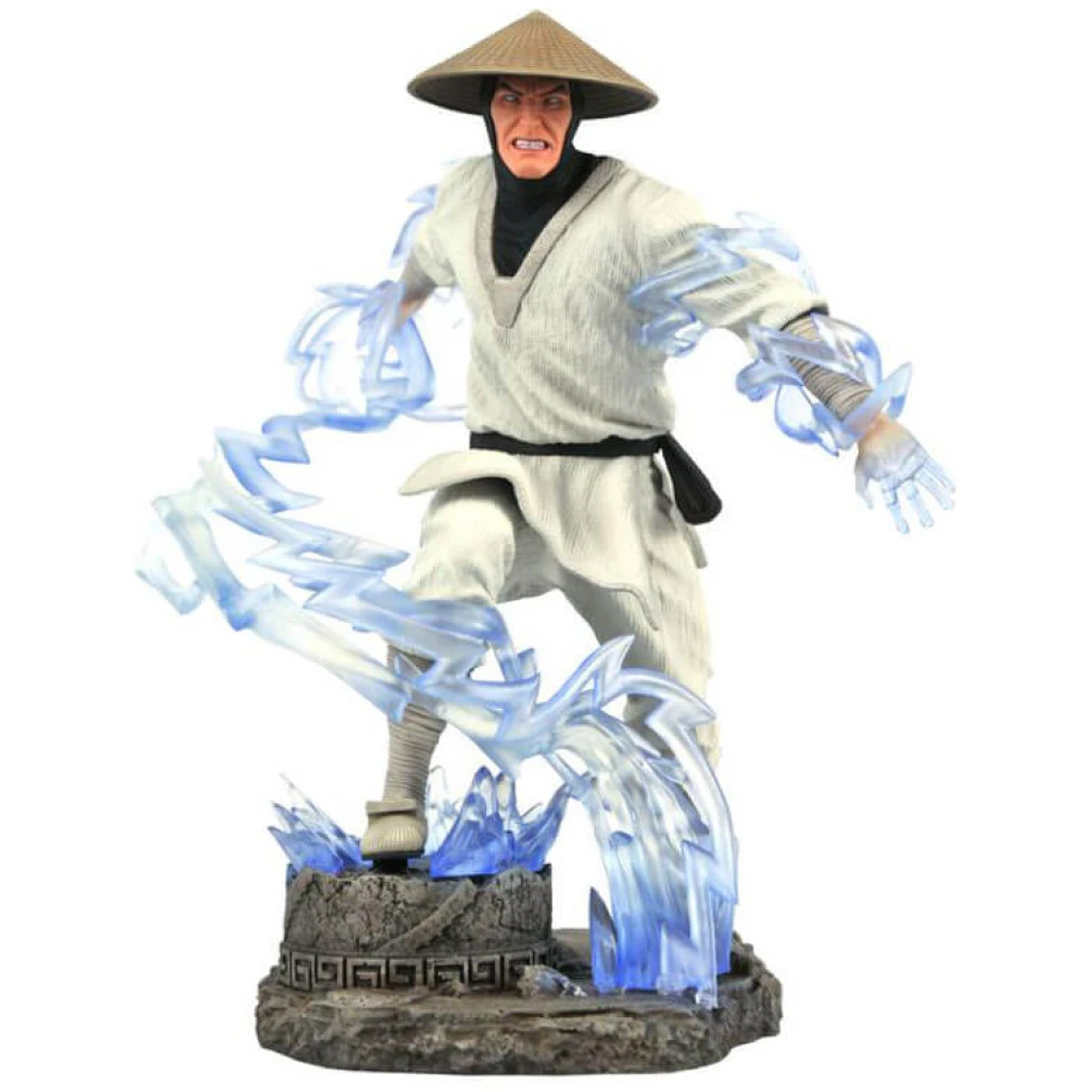 raiden mortal kombat  gallery pvc figure diamond select toys  x