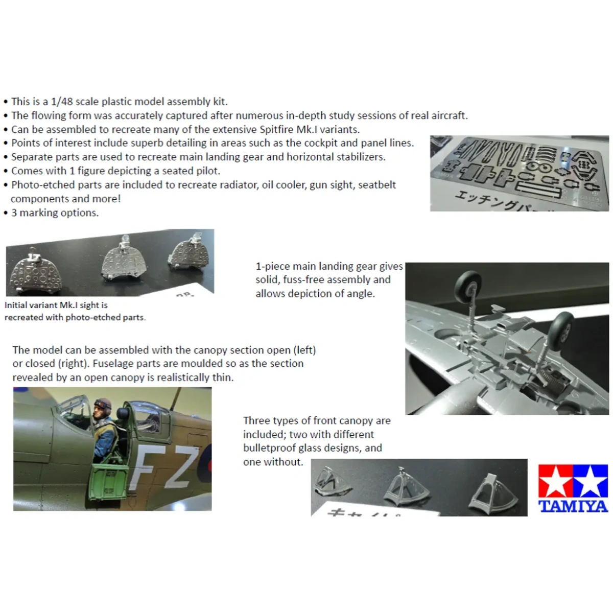 Supermarine Spitfire Mk.I tamiya 1:48 - Image 6