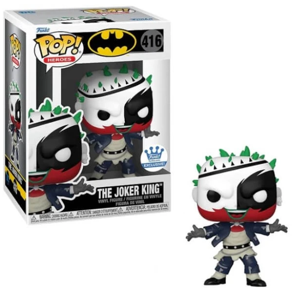 Funko POP DC Heroes - The Joker King #416 (Exclusive)