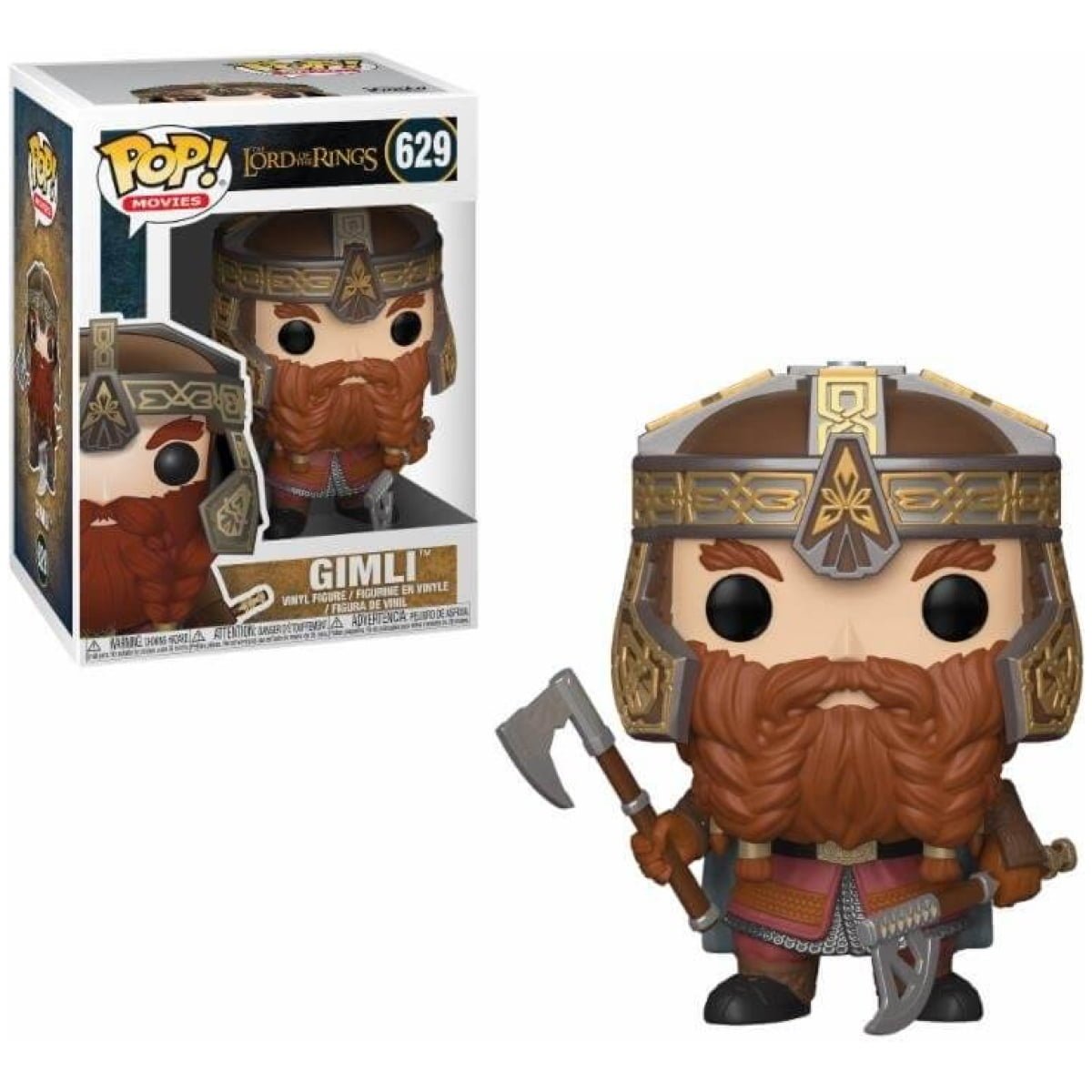 Funko POP The Lord of the Rings - Gimli #629 - Image 1