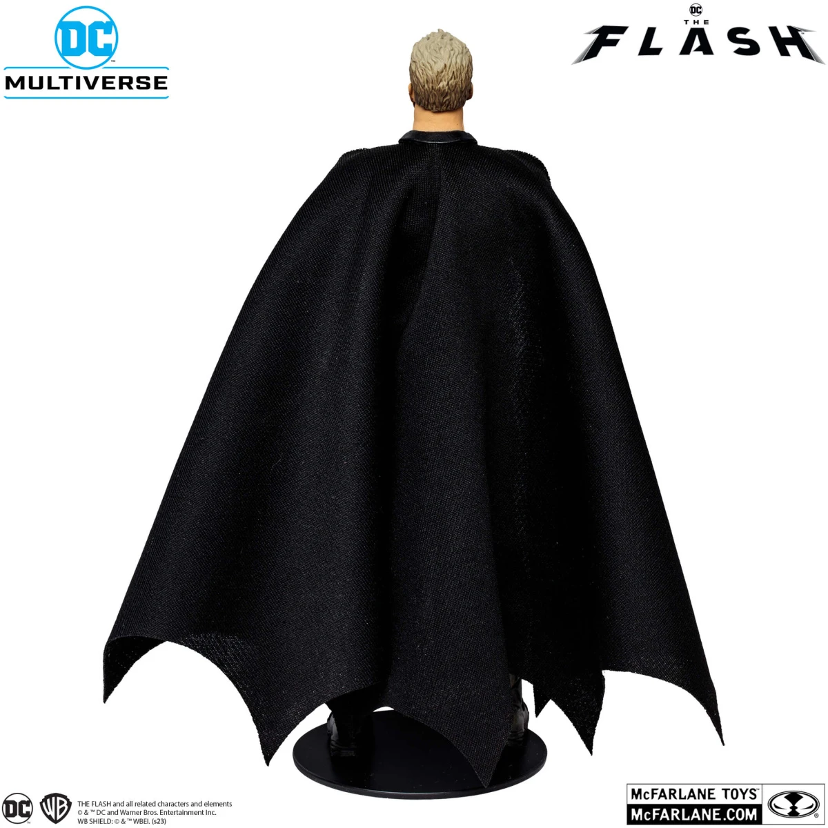 DC The Flash Movie Action Figure Batman Multiverse Unmasked Gold Label 18cm - Image 4