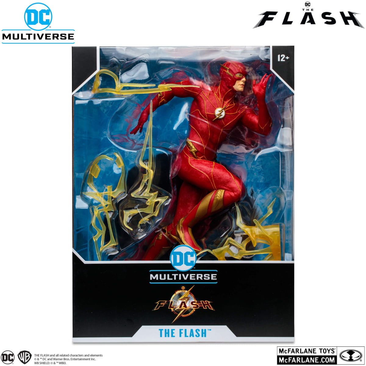 DC The Flash Movie STATUE THE FLASH Multiverse 30CM - Image 1