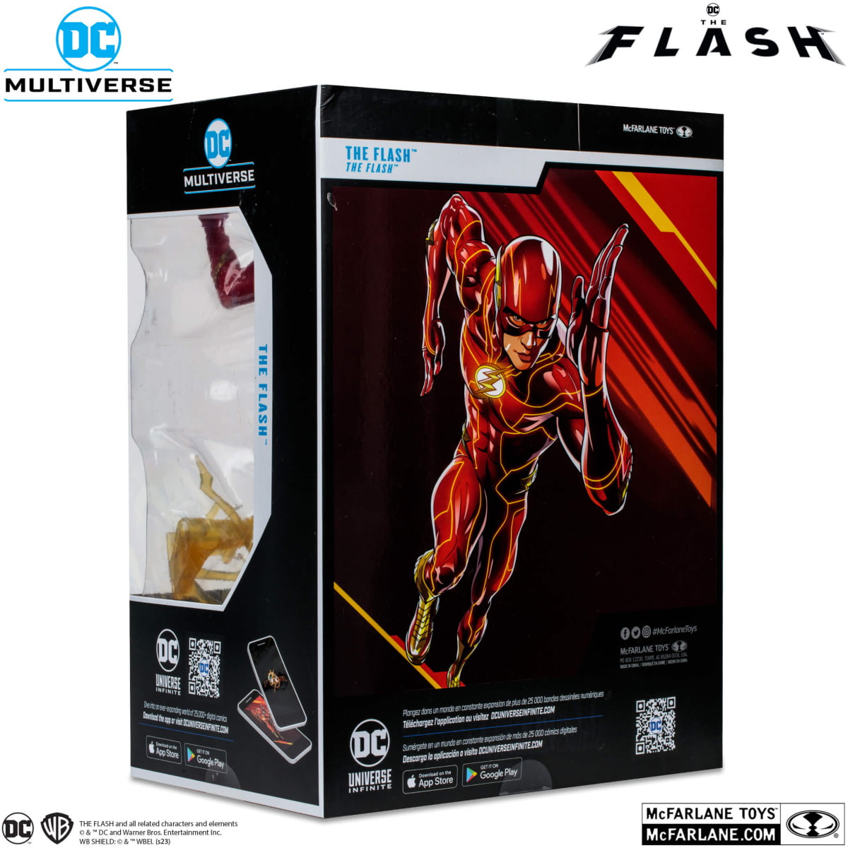 DC The Flash Movie STATUE THE FLASH Multiverse 30CM - Image 8