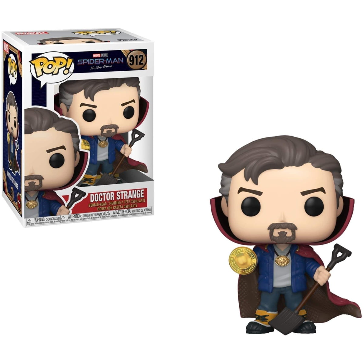 Funko POP Marvel SpiderMan No Way Home - Doctor Strange #912 - Image 1