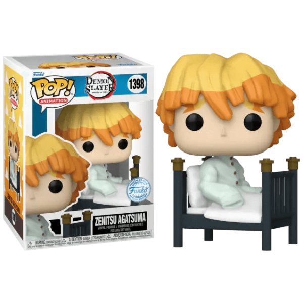 Funko POP Demon Slayer Kimetsu no Yaiba Zenitsu Agatsuma Recovering #1398 special edition