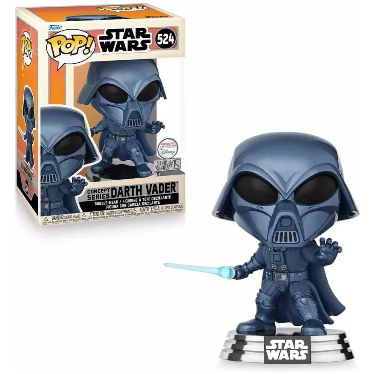 Funko POP Star Wars Concept Series - Darth Vader #524 Celebration 2022 Exclusive - Image 1