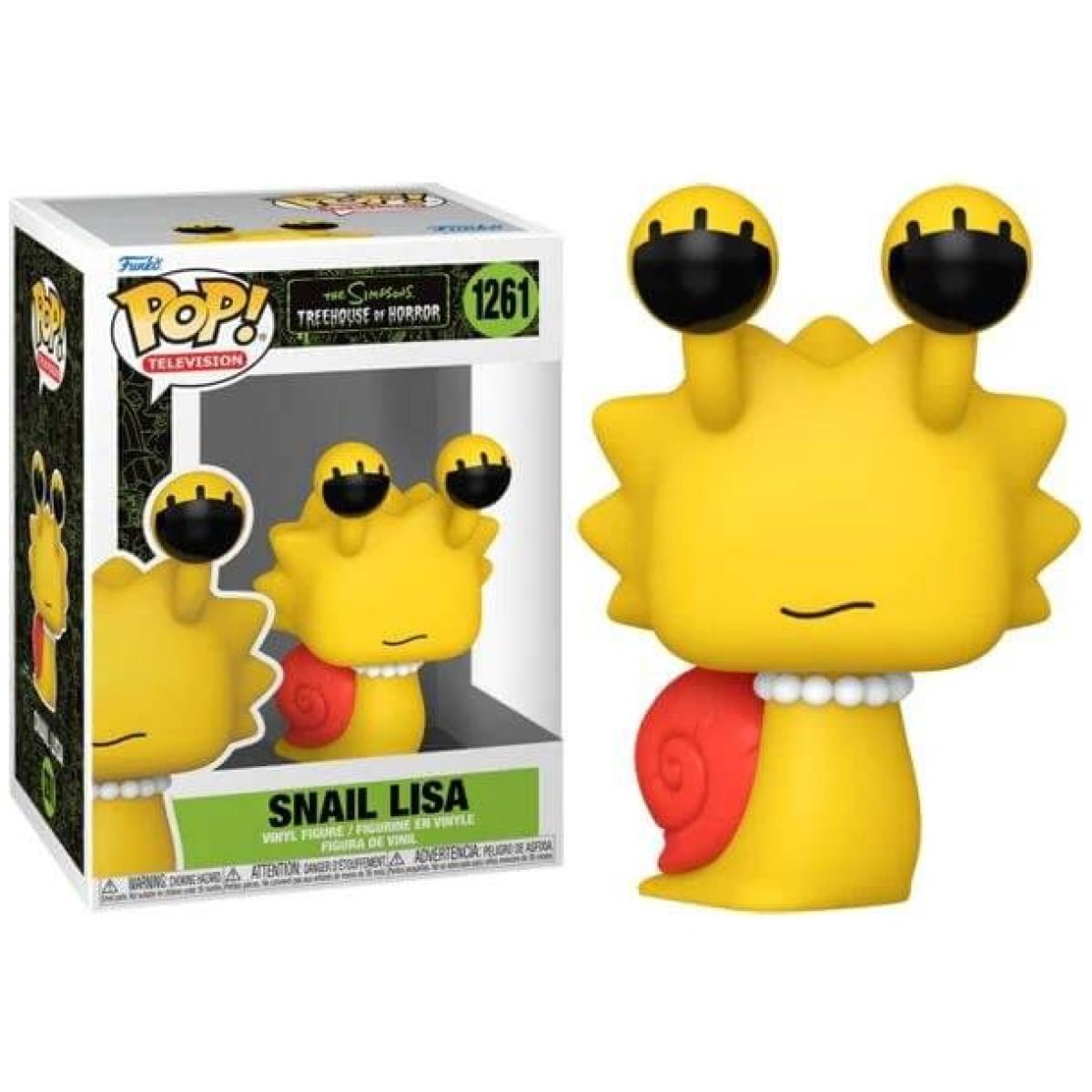 Funko POP The Simpsons - Snail Lisa #1261 - Image 1