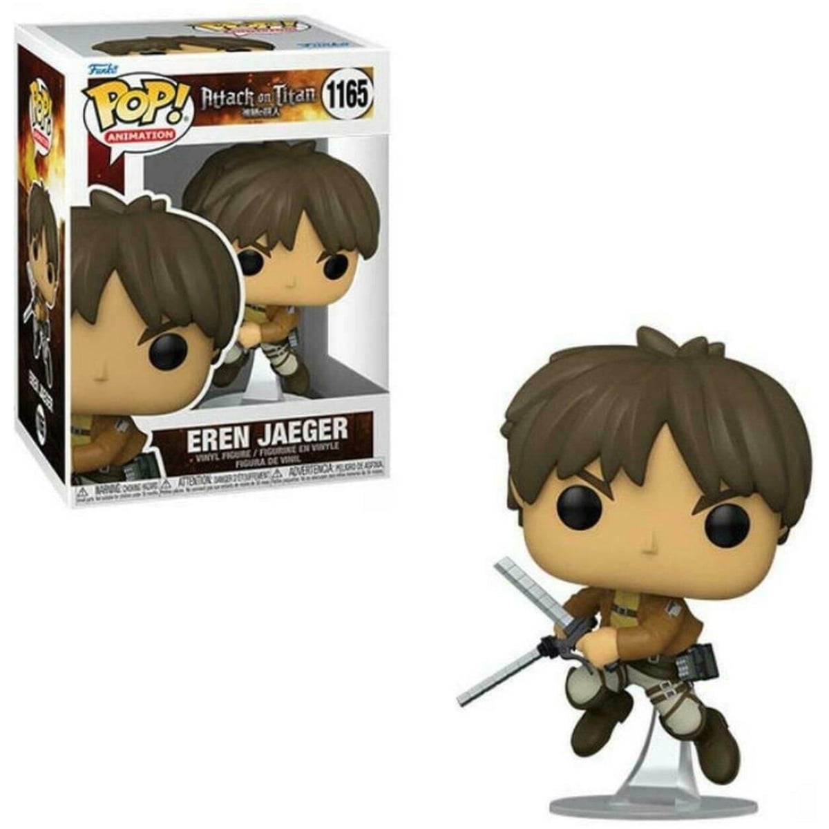 Funko POP Attack on Titan - Eren Jaeger #1165 - Image 1