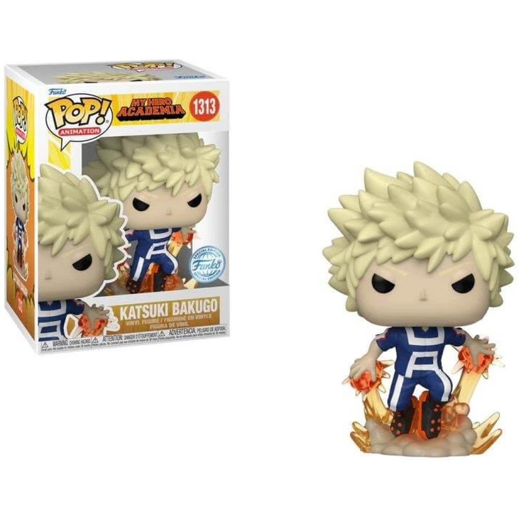    figoura funko pop my hero academia katsuki bakugo training  exclusive x