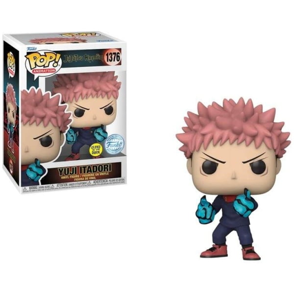    figoura funko pop jujutsu kaisen yuji itadori gitd  exclusive x