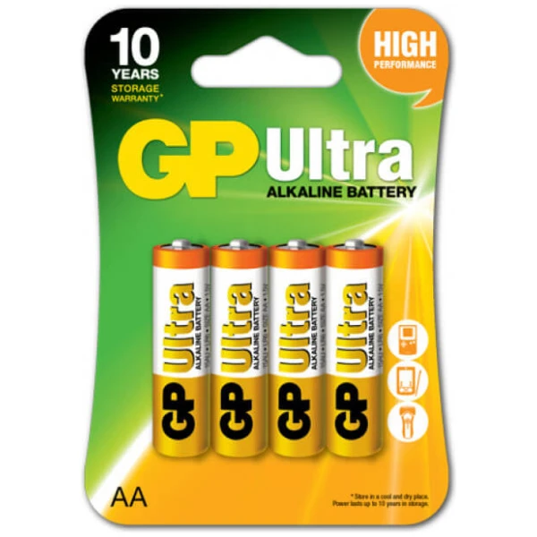 GP Ultra Alkaline Battery AA - LR06
