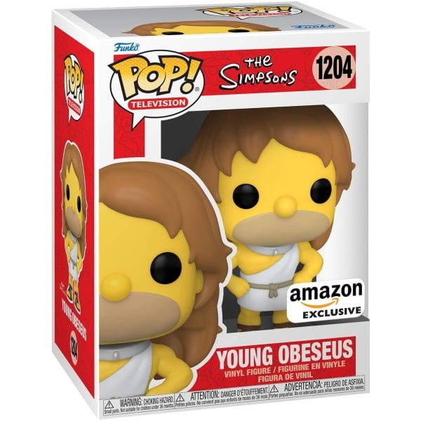Funko POP The Simpsons - Young Obeseus #1204 amazon Exclusive