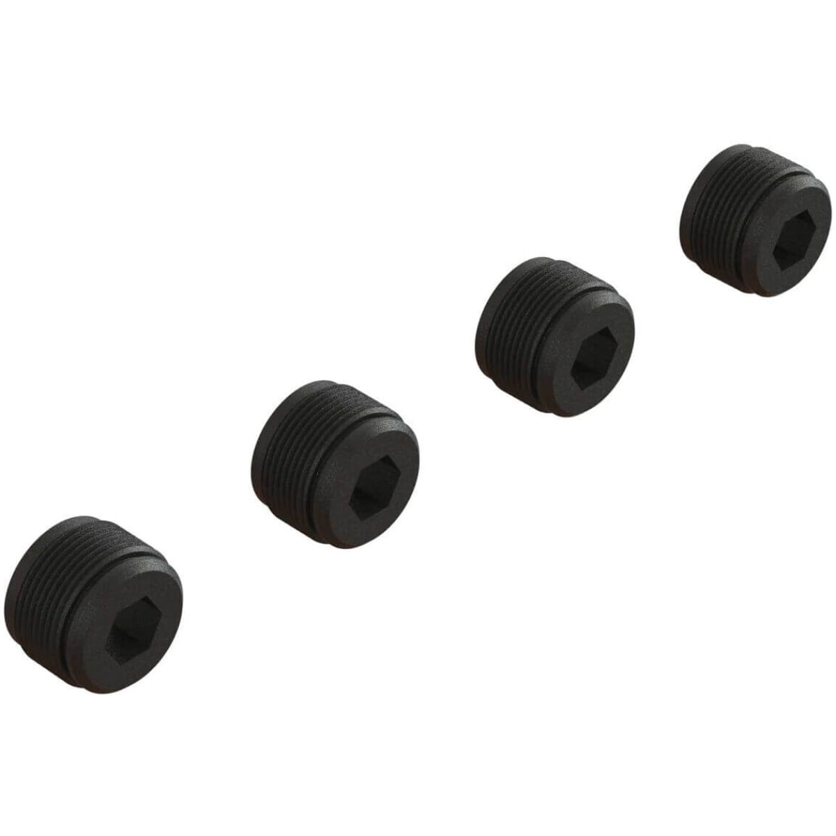 Hub Nut, Black (4) - Image 1