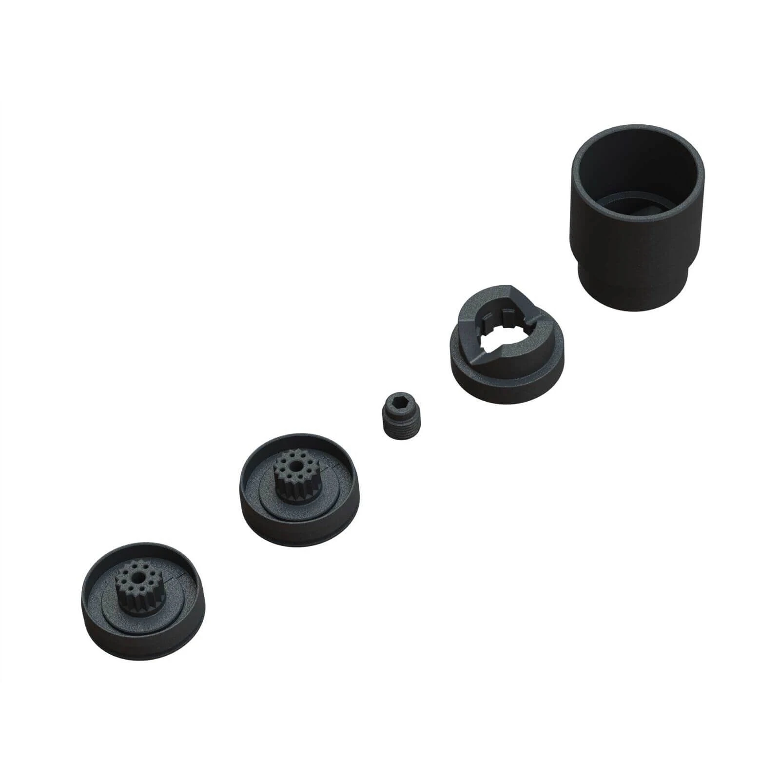 ARA340165_A0_JAOHVYXO Servo Saver Plastic Parts Set - Image 1