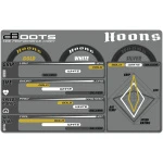 dBoots Hoons 53/107 2.9 Pre-Mounted Belted Tires, Silver, 17mm Hex, 5-Spoke (2) - Image 2