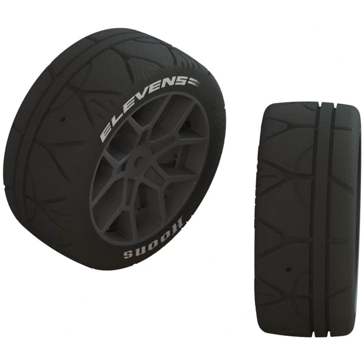 dBoots ELEVENS 35/085 2.4 White Tire Set (1 Pair) - Image 1