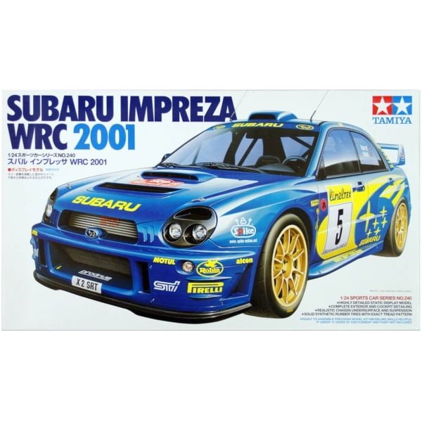 Subaru Impreza WRC 2001 tamiya 1/24