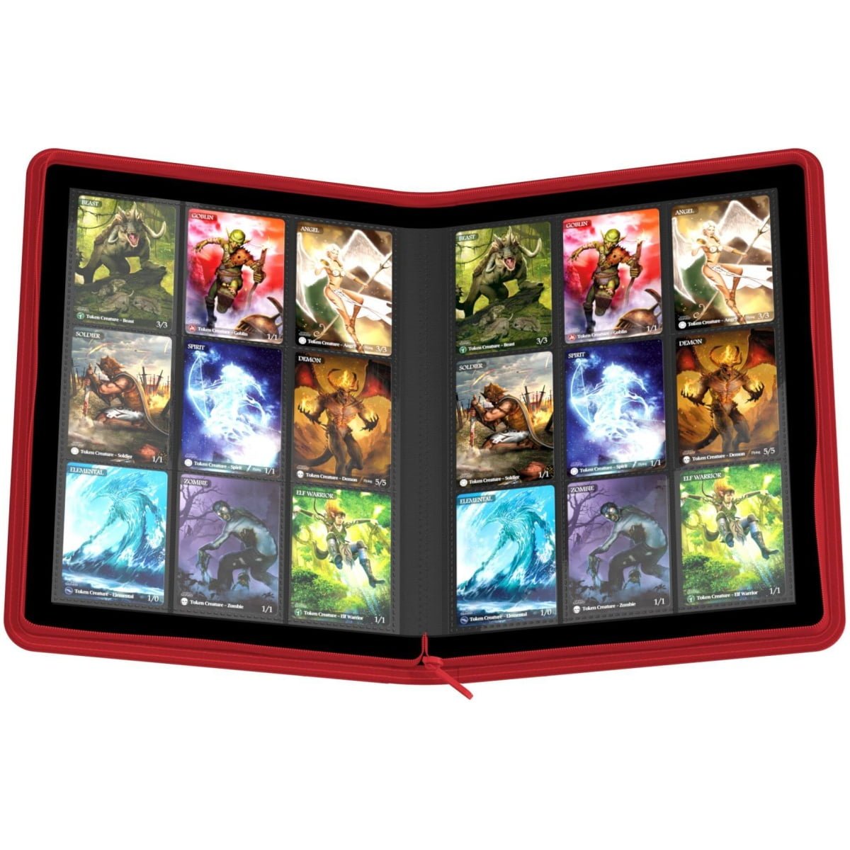 Ultimate Guard Zipfolio 360 - 18-Pocket XenoSkin Red - Image 3