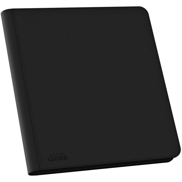 Ultimate Guard Zipfolio 480 - 24-Pocket XenoSkin Quadrow - Black