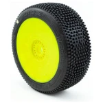 HOT DICE V2 BUGGY C1 (SUPER SOFT) PRE-MOUNTED YELLOW (2PCS.) - Image 2
