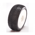 sp DEMOLITION 1/8 OFF-ROAD SPORT PRE-MOUNTED ON WHITE WHEEL (2PCS)