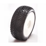 sp DEMOLITION 1/8 OFF-ROAD SPORT PRE-MOUNTED ON WHITE WHEEL (2PCS)