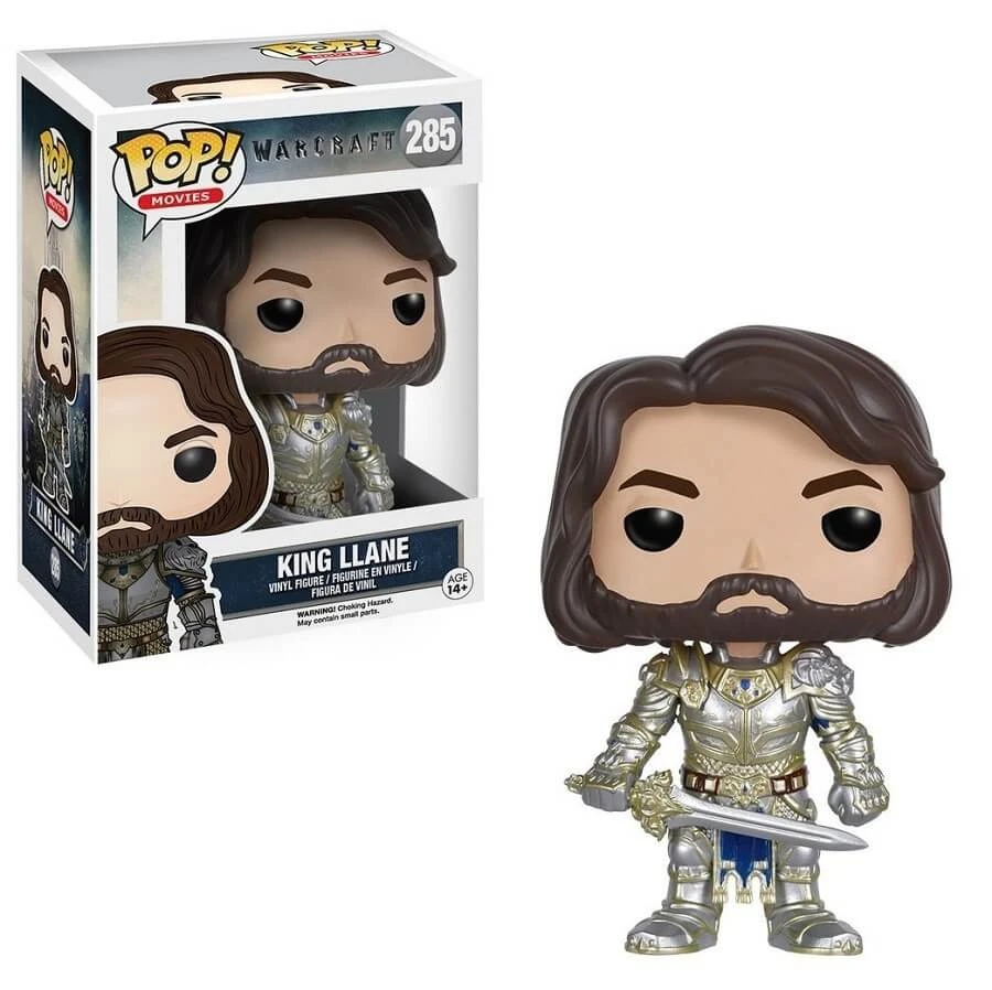 wanteddvdclu-cinemawarcraftkingll-571734347012-828bdad6 Funko POP Warcraft - King Llane #285 - Image 1