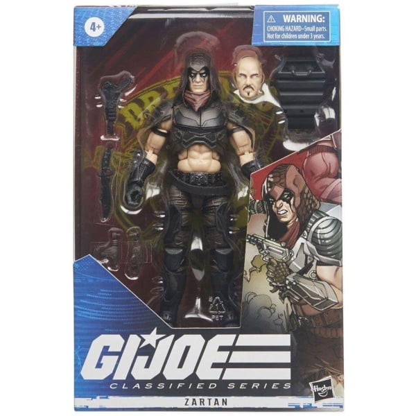    figoura gi joe classified series zartan  action figure cm x