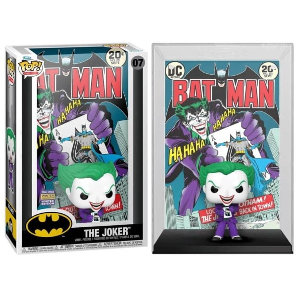    figoura funko pop comic covers dc heroes the joker  winter convention  exclusive x