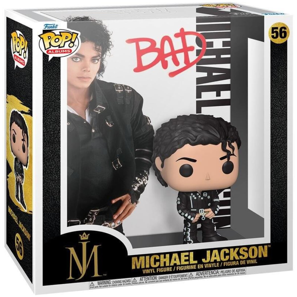 Funko POP Albums Michael Jackson Bad #56 - Image 1