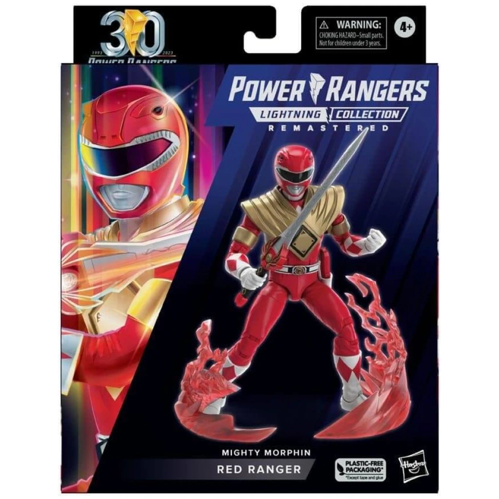    power rangers lightning collection remastered mighty morphin red ranger figoura drasis cm x