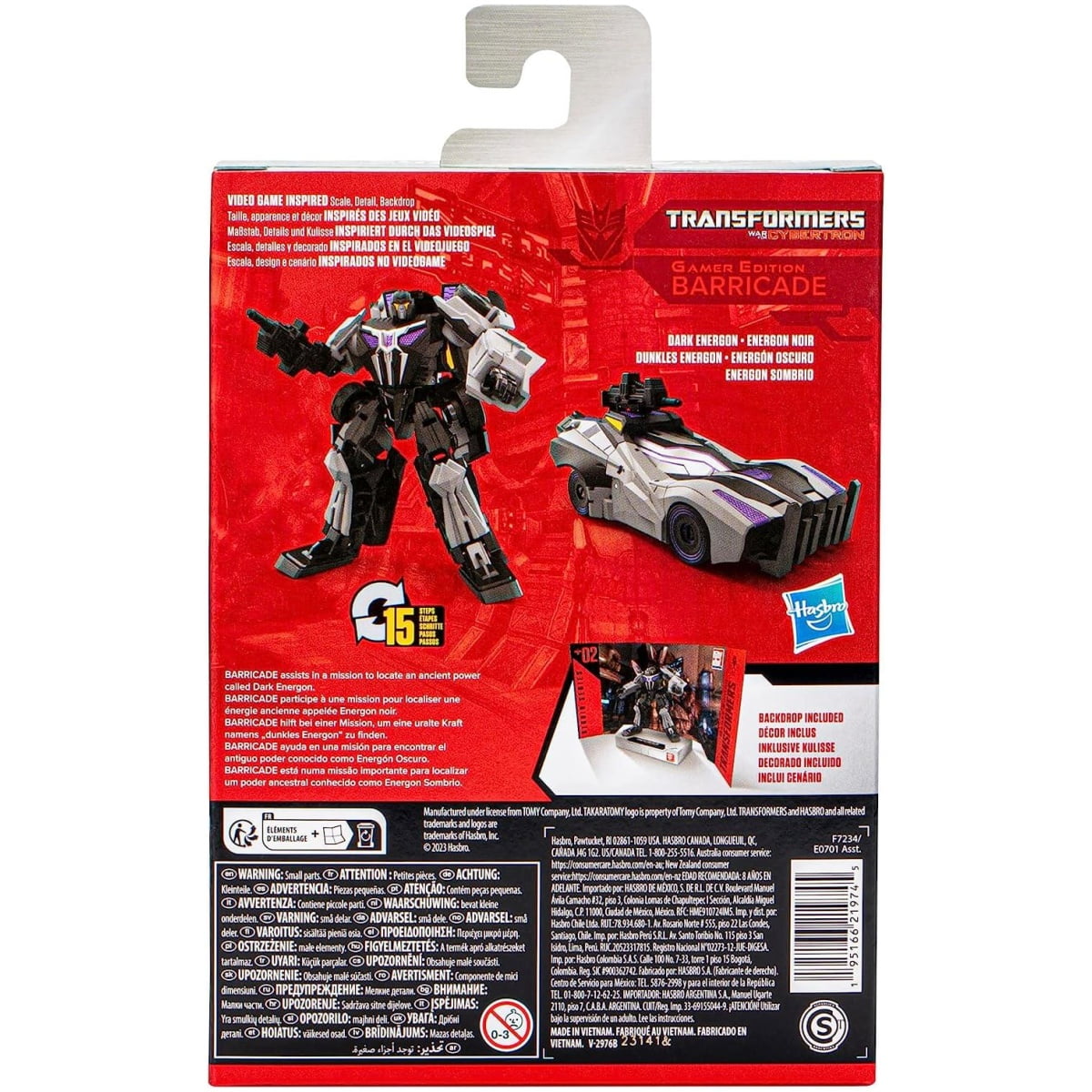 Transformers Studio Series 28 Deluxe Class Movie 1 Barricade action Figure 11cm - Image 5