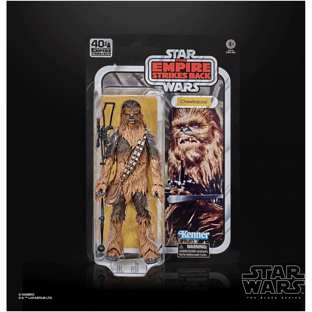 Star Wars Black Series Chewbacca 40th Anniversary Empire Stikes Back Action Figure 15cm - Image 1