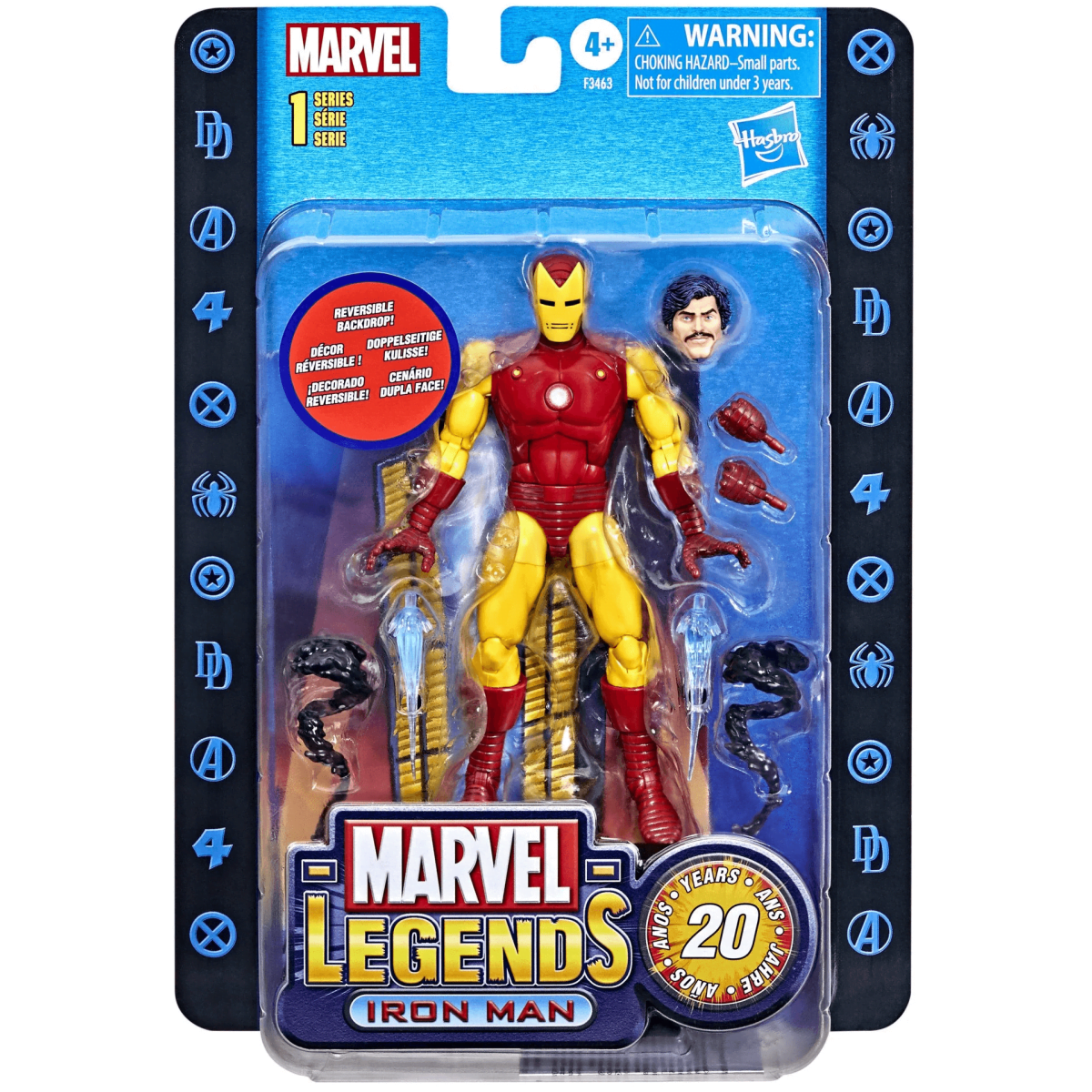Marvel Legends 20th Anniversary Iron Man Action Figure 15cm - Image 1