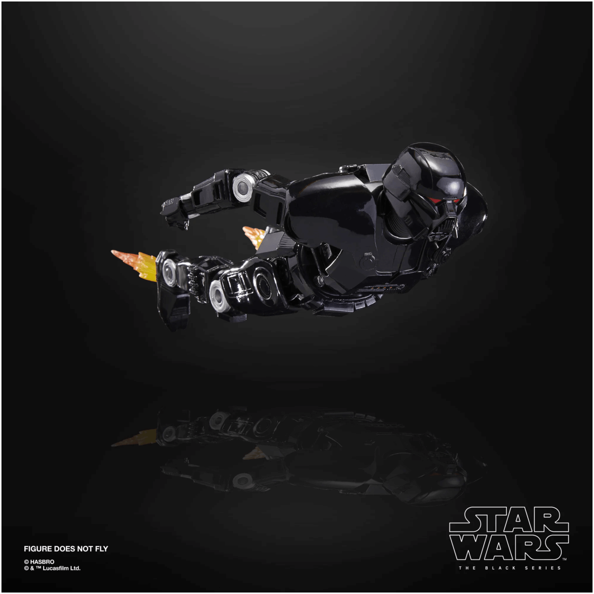 Star Wars The Mandalorian Black Series  Dark Trooper Deluxe Action Figure 15cm - Image 3