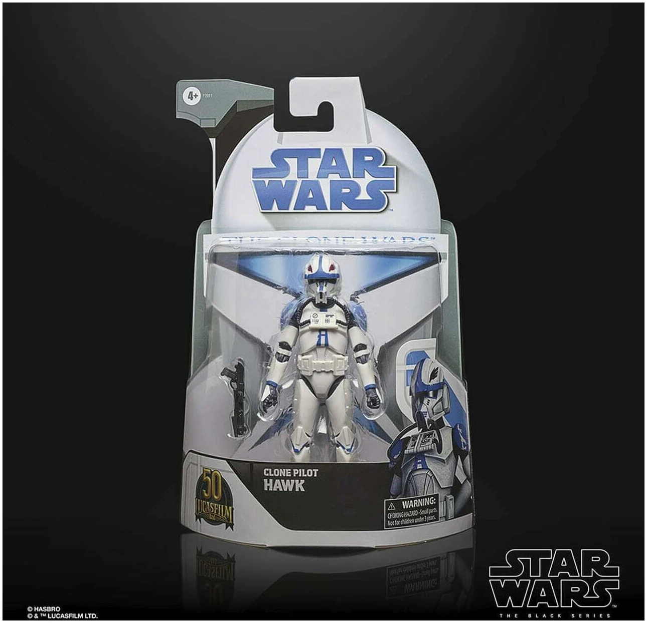 image_6116954878597_1 Star Wars Black Series 50TH ANNiversary Clone Pilot Hawk Action Figure 15cm - Image 1