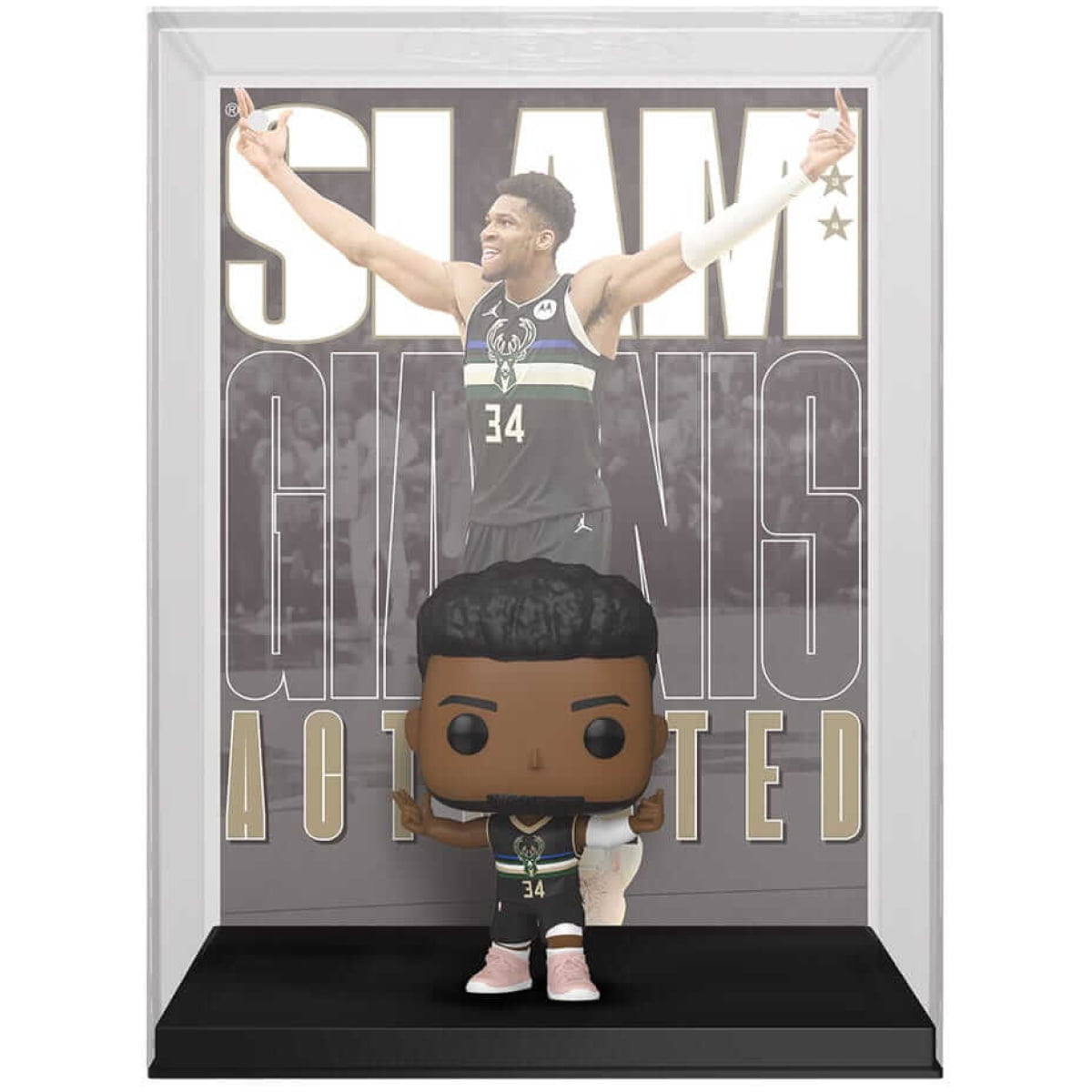 NBA Cover funko POP Basketball Giannis Antetokounmpo (SLAM Magazin) 9cm - Image 2