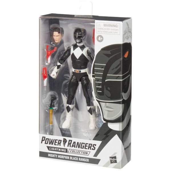Power Rangers Lightning Collection Mighty Morphin Power Rangers Black Ranger action Figure 15cm