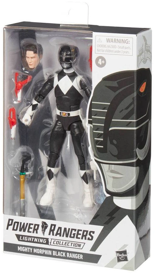 x_hasf4510_q Power Rangers Lightning Collection Mighty Morphin Power Rangers Black Ranger action Figure 15cm - Image 1