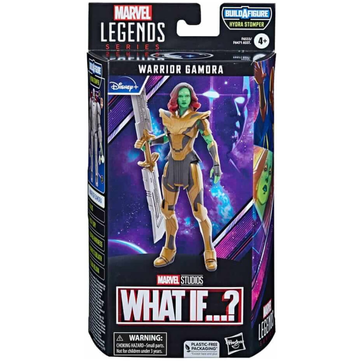 Marvel Legends What If Action Figure Warrior Gamora (Build a figure) Hydra Stomper 15cm - Image 1